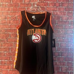 NWT NBA Atlanta Black Red Yellow Team Jersey Tank Top (RM80)
